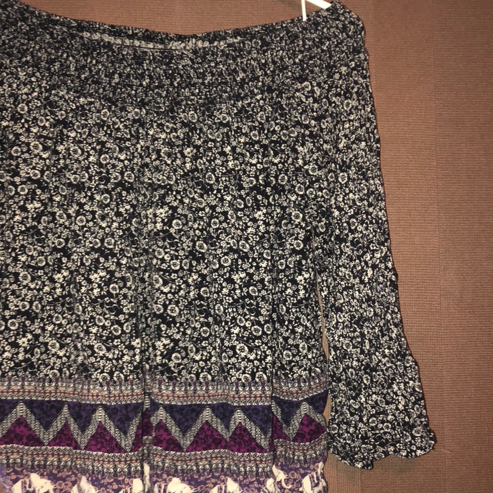 Bohemian Off-Shoulder Shirt